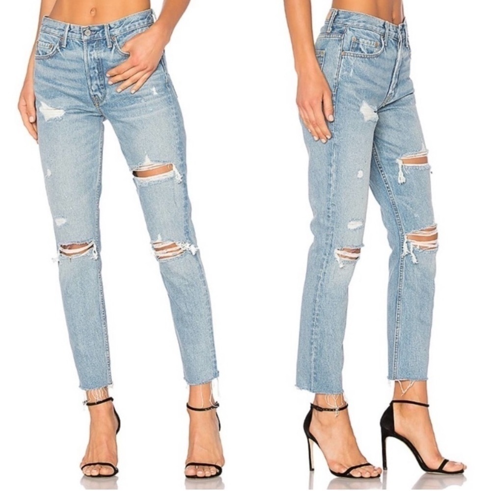 GRLFRND Karolina High Rise Skinny Jean In A Little More Love